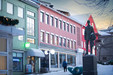 Bilde av Bodø sentrum. Foto: Mostphotos.com