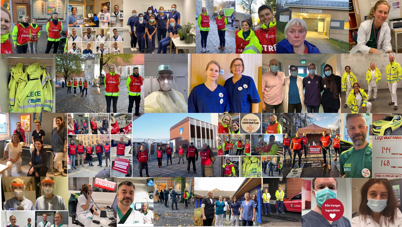 Samlebilde - streik
