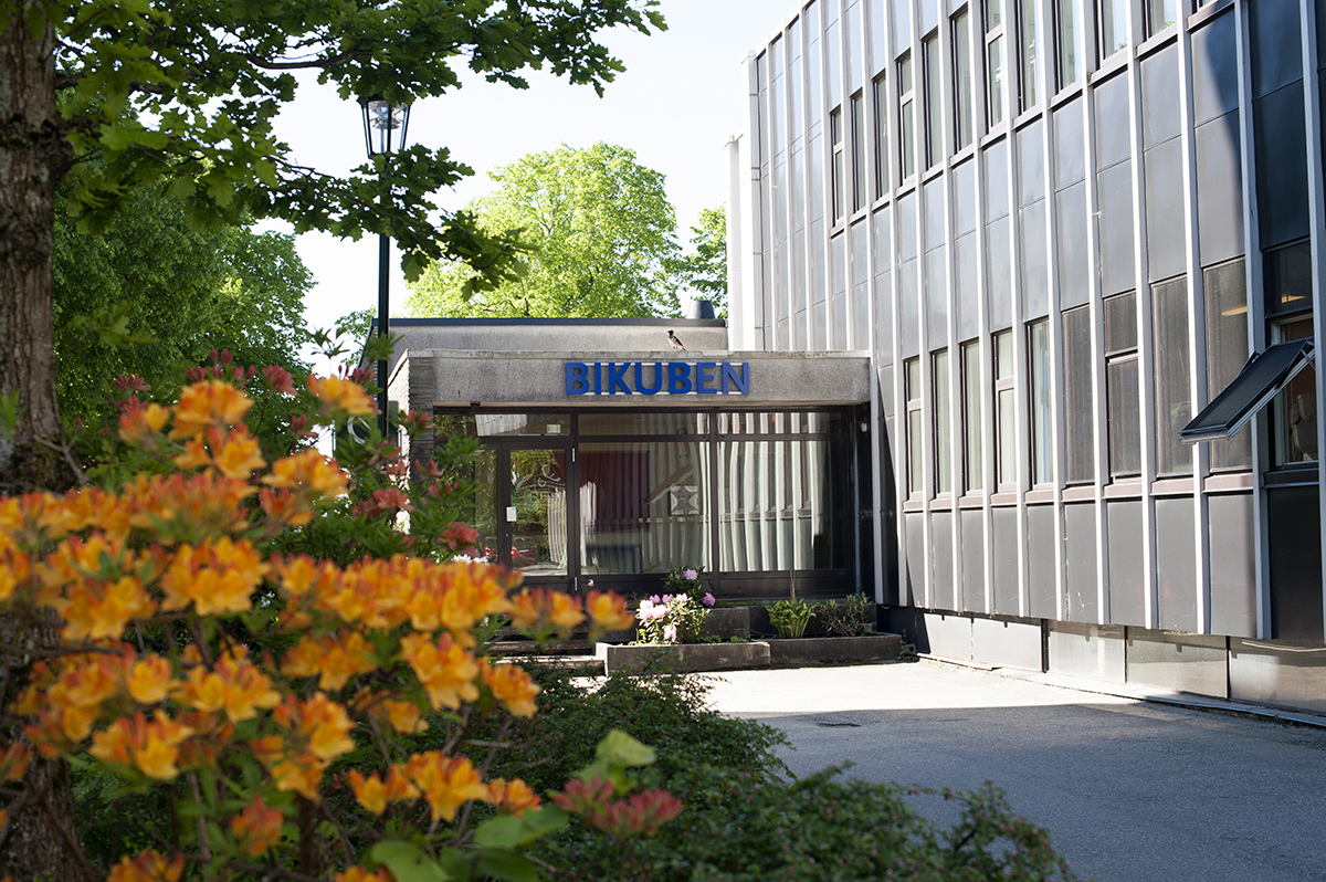 Bilde av Bikuben ved sykehuset i Bergen.