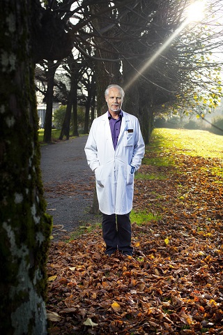 Ingvard Wilhelmsen utenfor HDS, Foto Jan M Lillebø