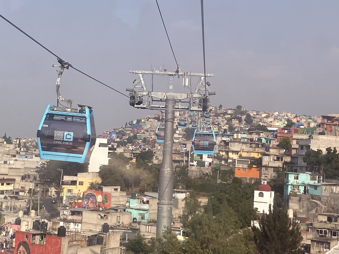 Taubane i Mexico City