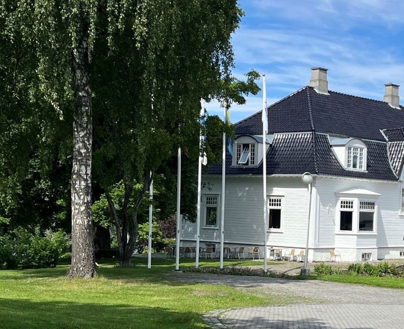 Bilde av Thornbjørnrud hotell. Foto: Henriette Kahn