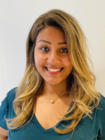 Ishita Barua, mottok studie- og reisestipend  fra Caroline Musæus Aarsvolds fond ved Legeforeningens landsstyremøte 2021. Foto: Privat