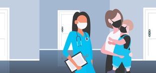 smittevern illustrasjon