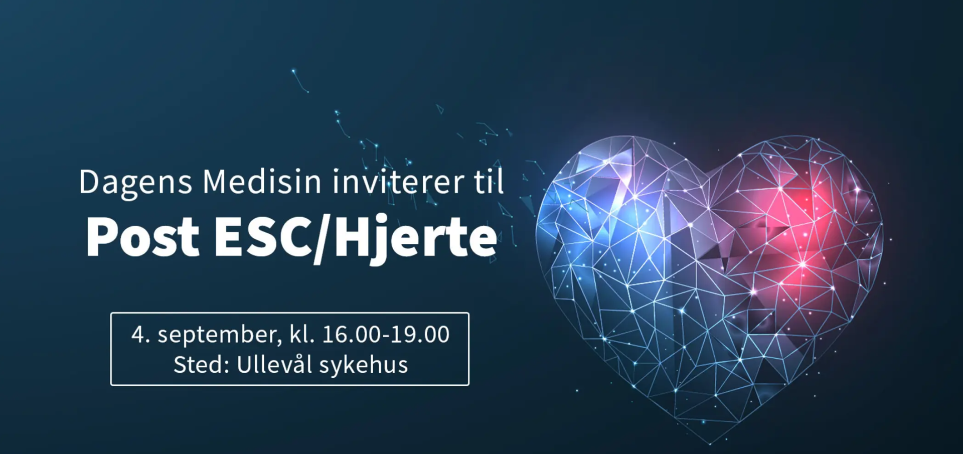 Dagens Medisin Post ESC