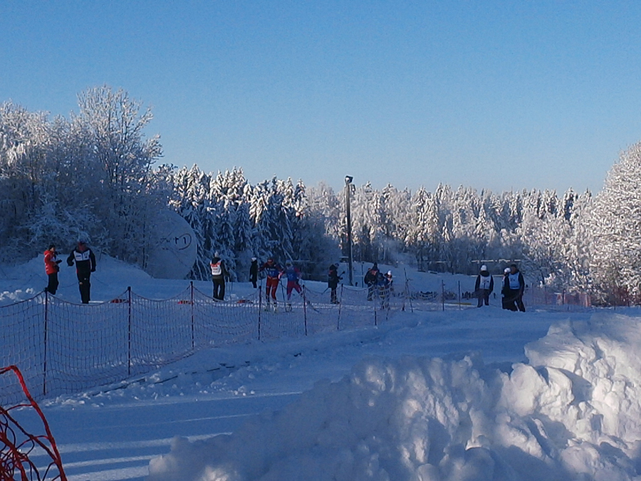 Bilde fra Norgesmesterskapet på ski 2023 på Vind, Gjøvik.
