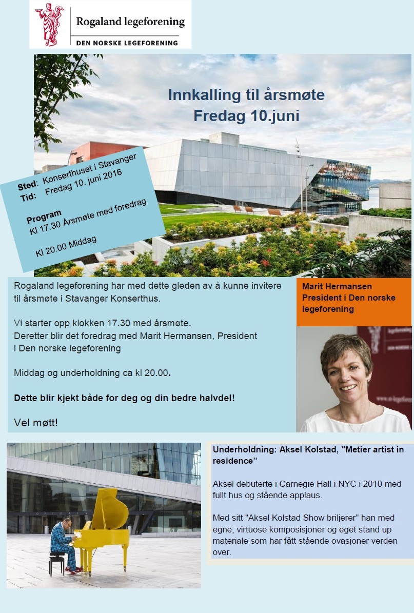 Innkalling til årsmøte