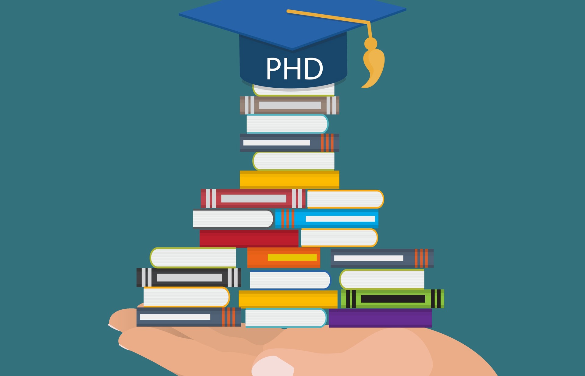 phd doktorgrad illustrasjon colourbox