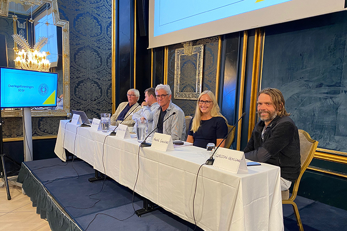 Debattpanelets medlemmer.