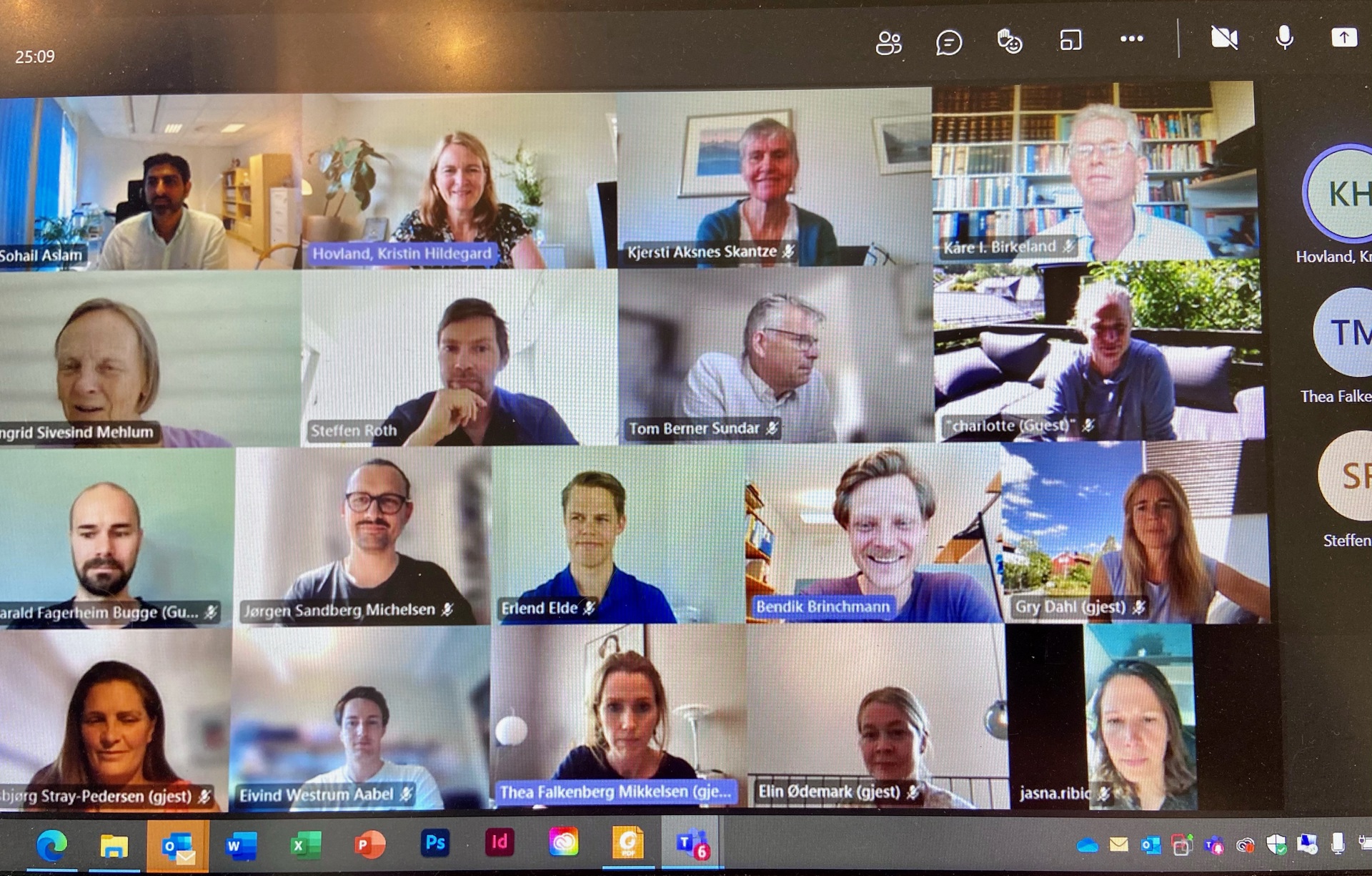 Bilde av Oslo legeforenings delegater til landsstyremøtet 2021