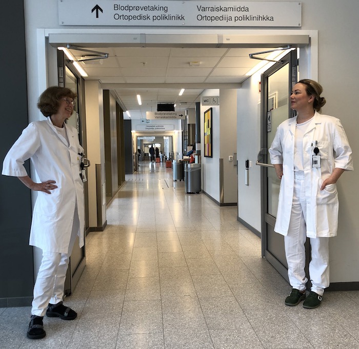 Karina Olsen og Solveig Nergård  ønsker flere som kan ta seg verv som tillitsvalgt