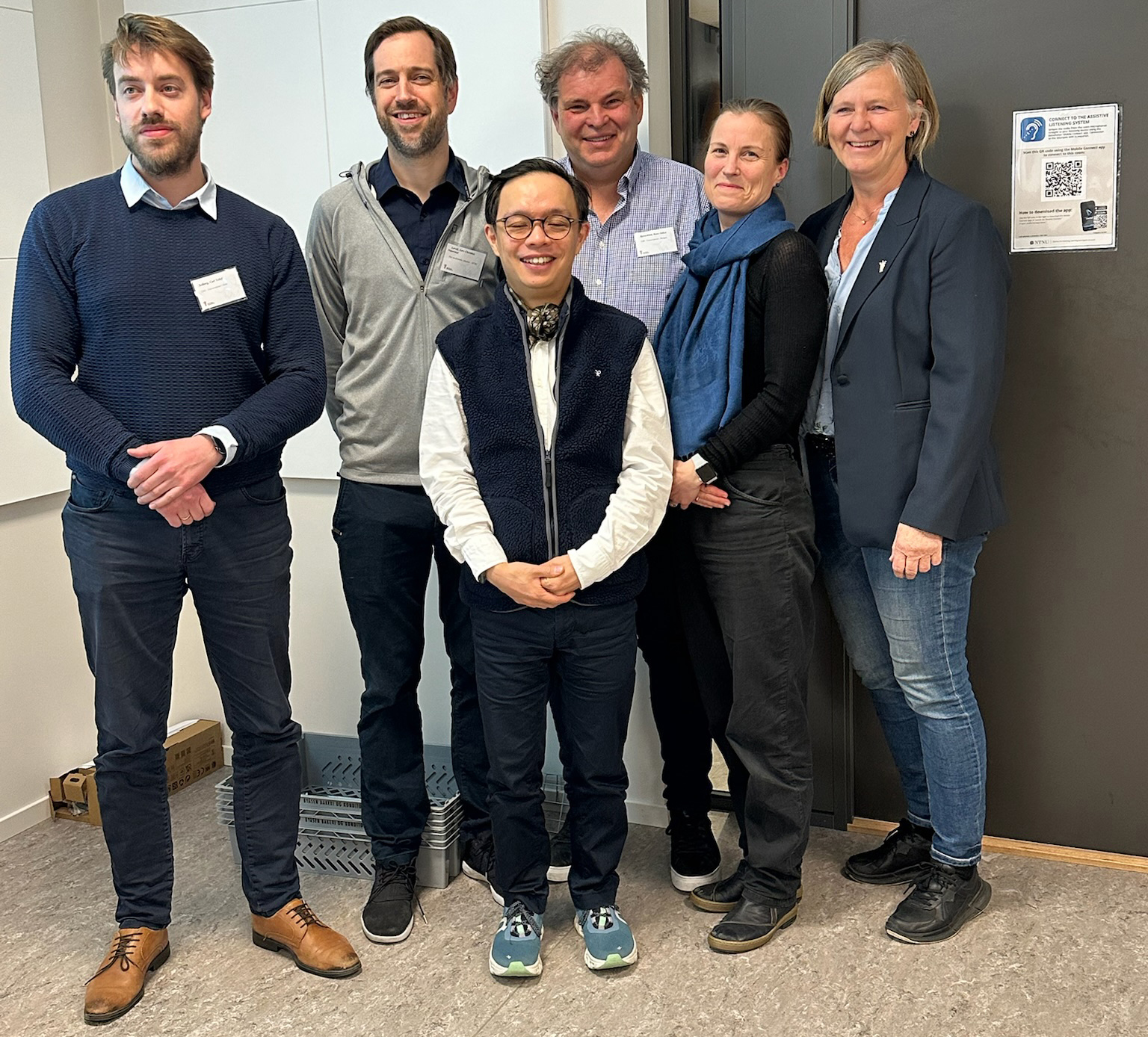 Bildet av det nye styret i Leger i vitenskapelige stillinger fra 2025 - 2027.