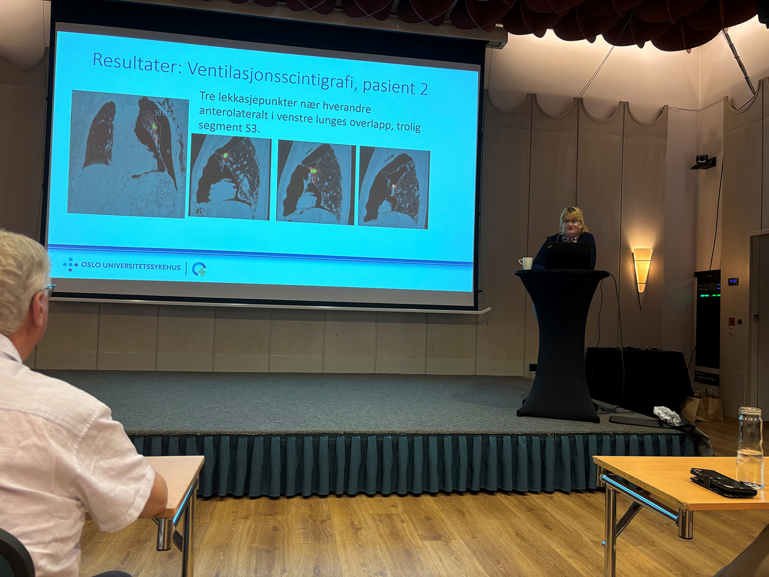 Bilde av foredragsholder Anne Karin Schypulski som er ansatt ved OUS.