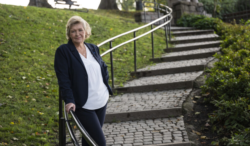 Leder i Akademikerne stat Kari Tønnessen Nordli er klar for å kjempe videre for tariffavtalen i staten. Foto: Tobias Willumstad.