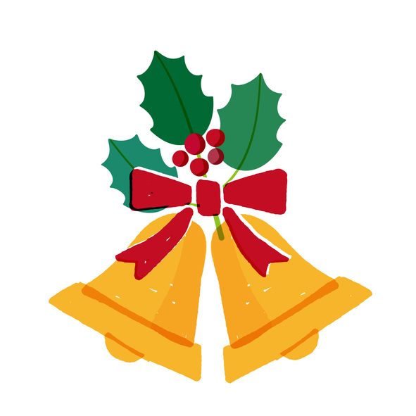 Julebjeller med misteltegn. Illustrasjon: Istockphoto.com