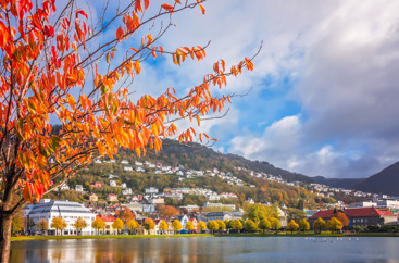 Høstbilde av Bergen by. Foto: Pawel Opaska /Mostphotos