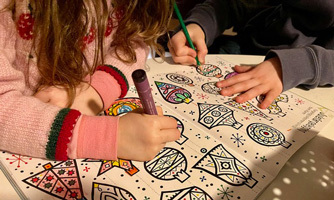 Juleforberedelser av barn