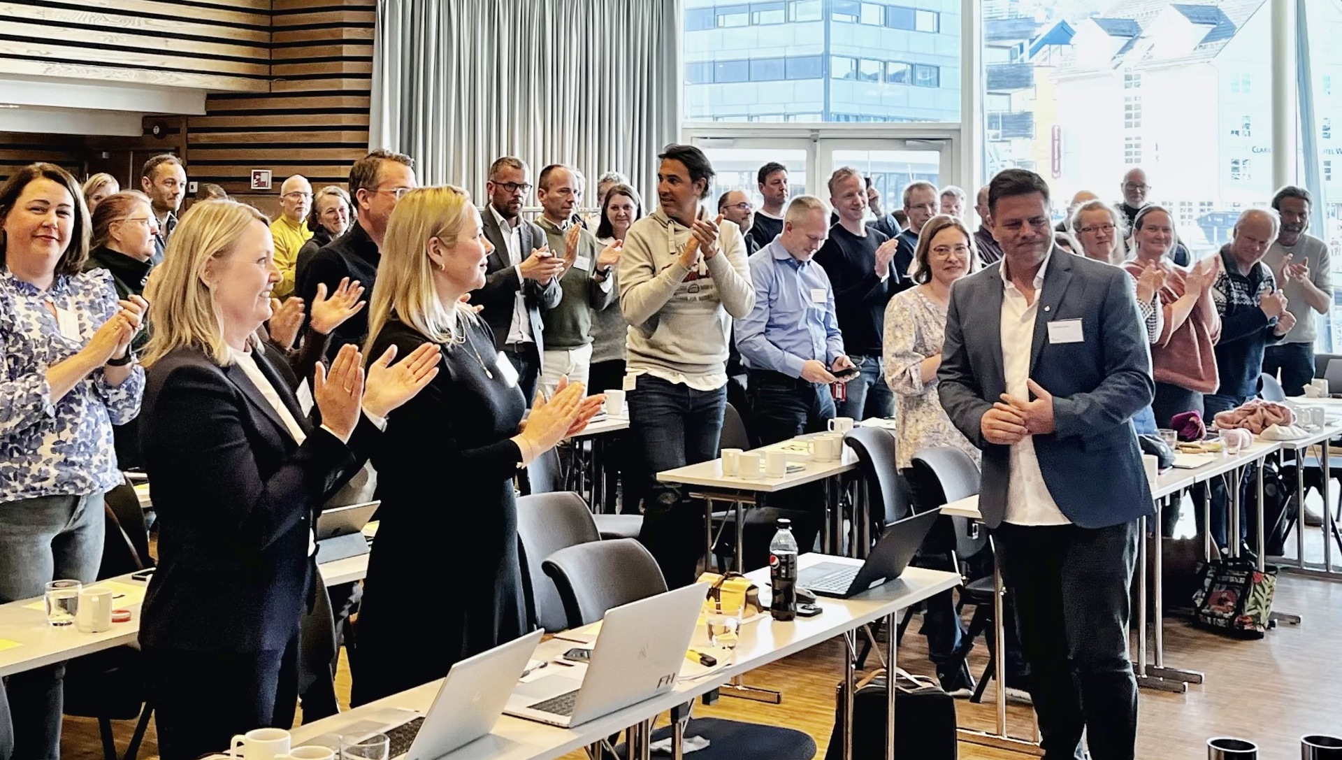 Clementsen mottok applaus