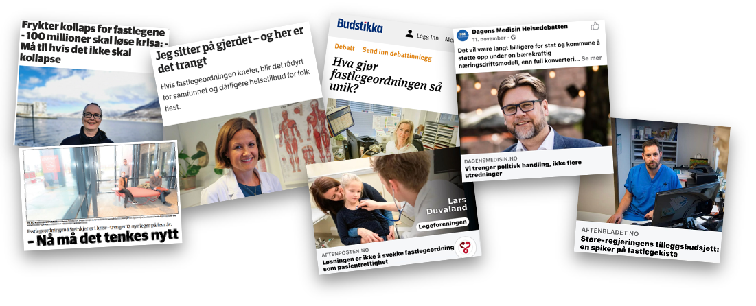 Illustrasjon med flere faksimiler