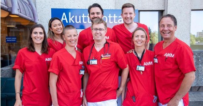 Akuttmottaket, Drammen sykehus