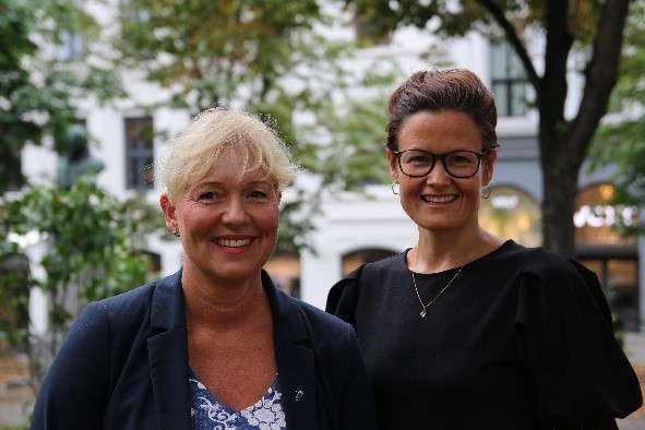 Marte Kvittum Tangen og Marianne Natvik