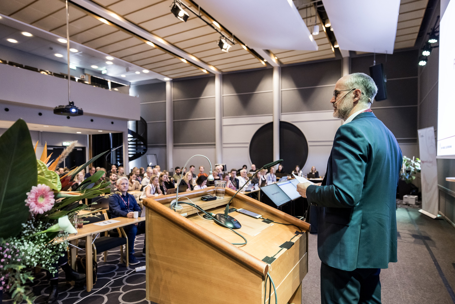 Ståle Sagabråten åpnet faglandsrådet 2024