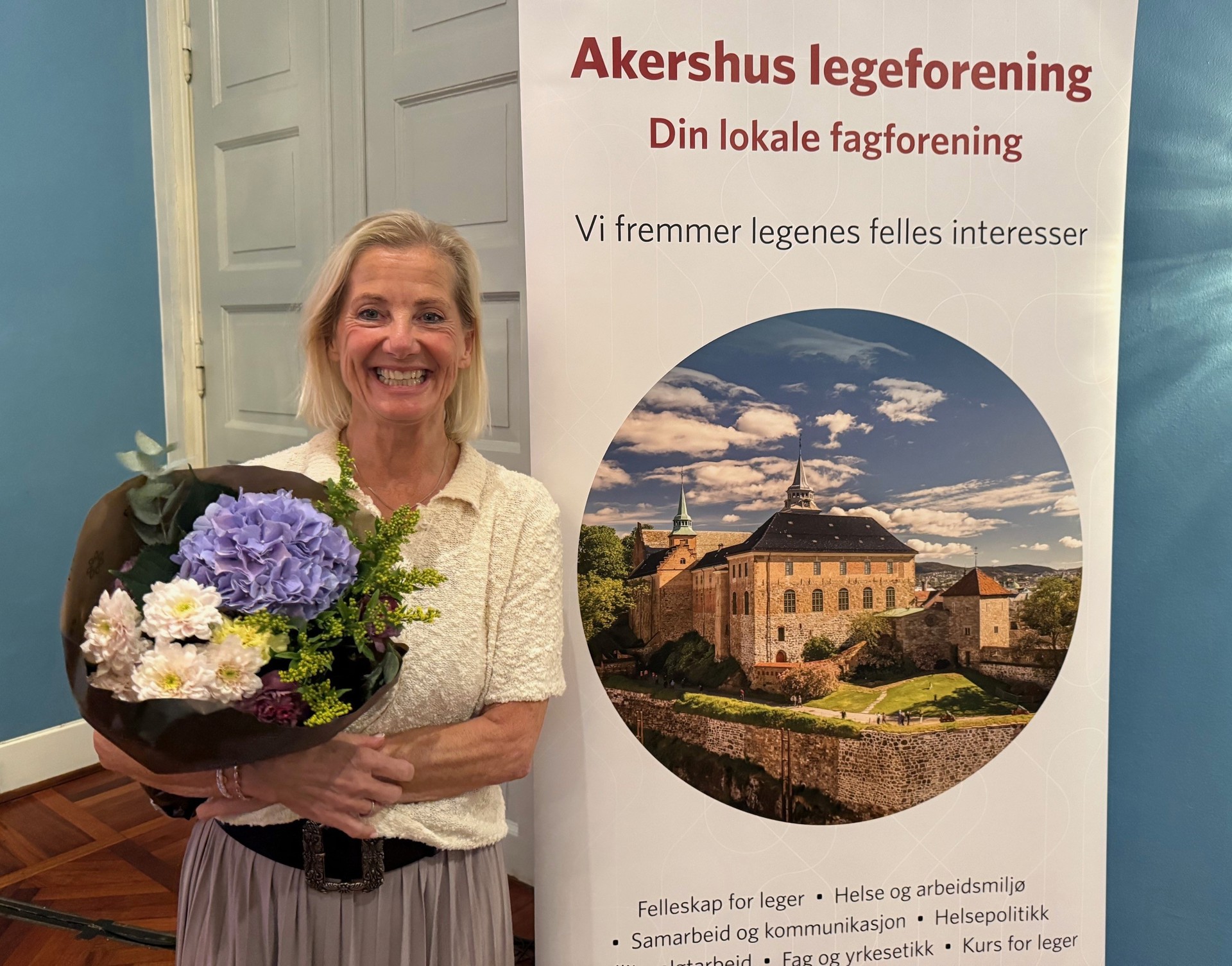 Avtroppende leder Kristin Grefberg. Foto: Anita Ingebrigtsen