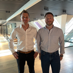 Bilde av Andreas Hovland og Øyvind Anmarkrud.