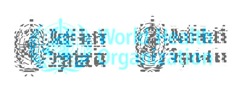 Logo til World Health Organization.