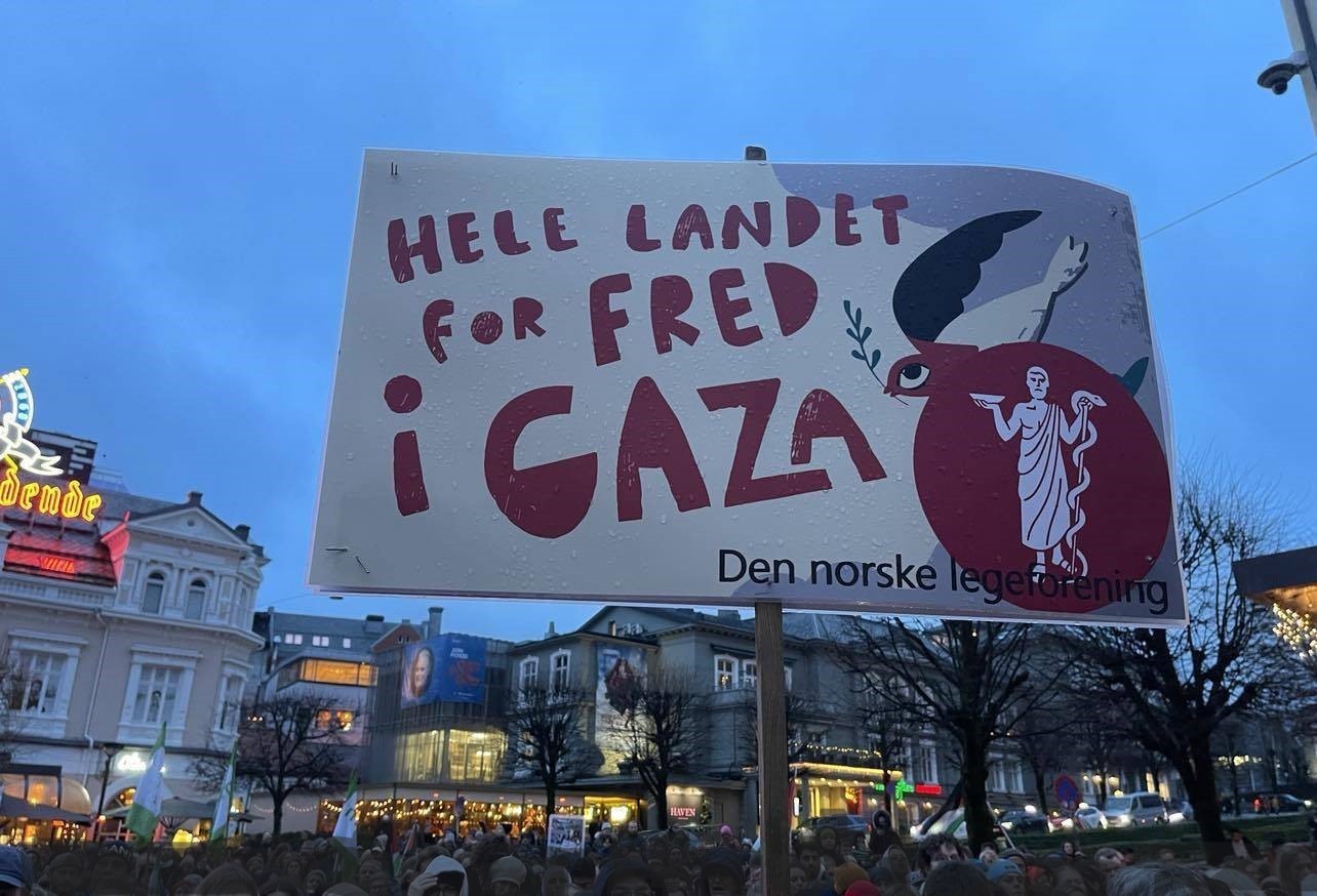 Markering på Torgalmenningen