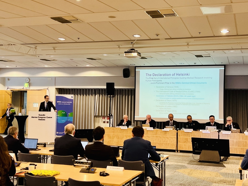 Helsinkideklarasjonen oppdateres. foto legeforeningen