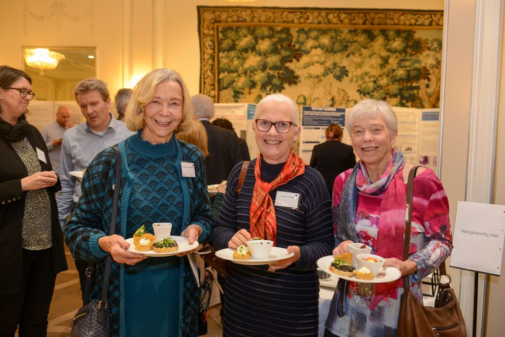 tre senior- kvinner. Foto: Joakim Sorthe