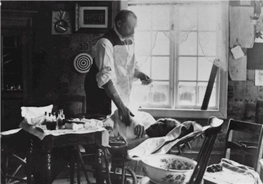 Gammeldoktoren utstillingsbilde