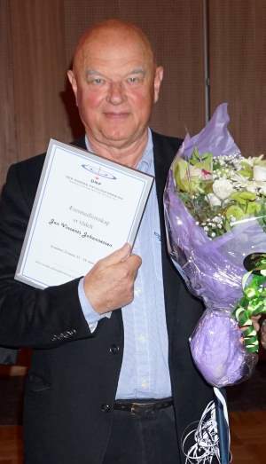  Jan Vincents Johannessen med diplom