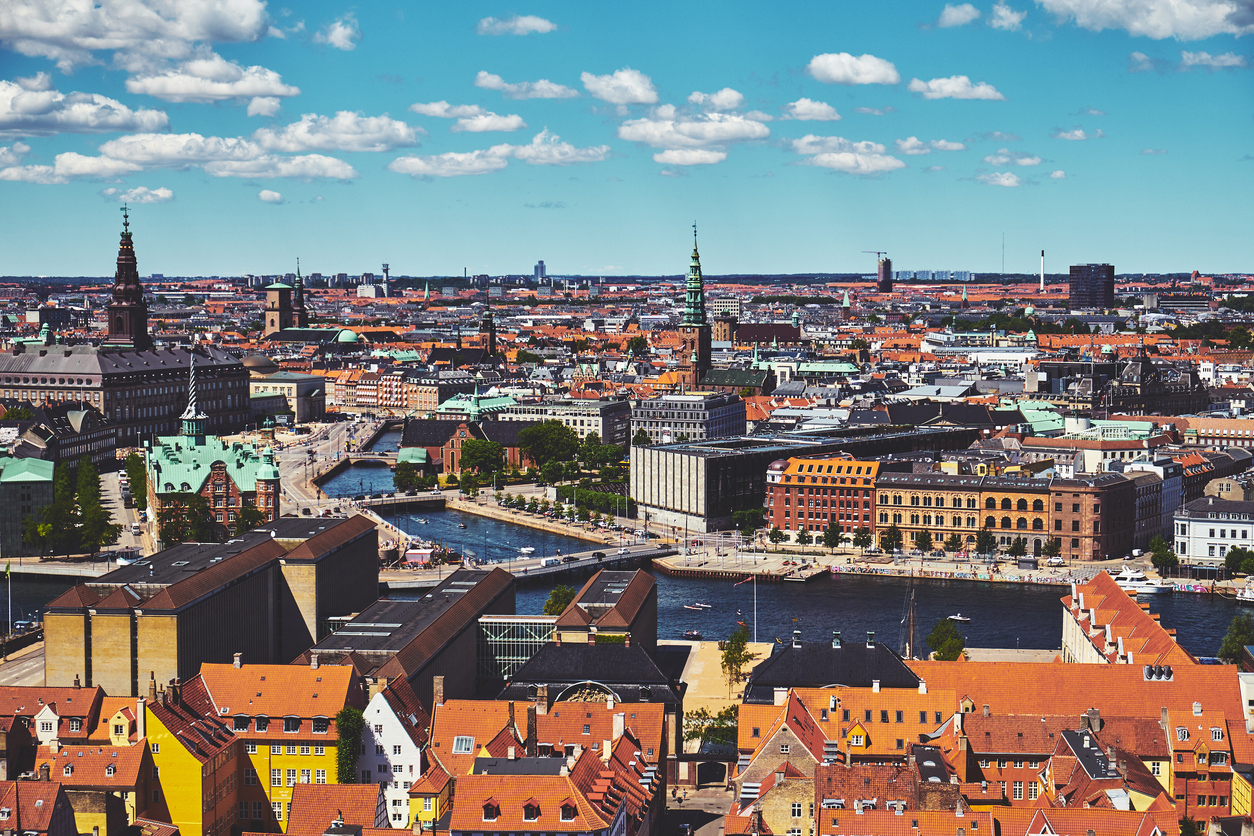 København sett fra luften. Foto: Istockphoto.com