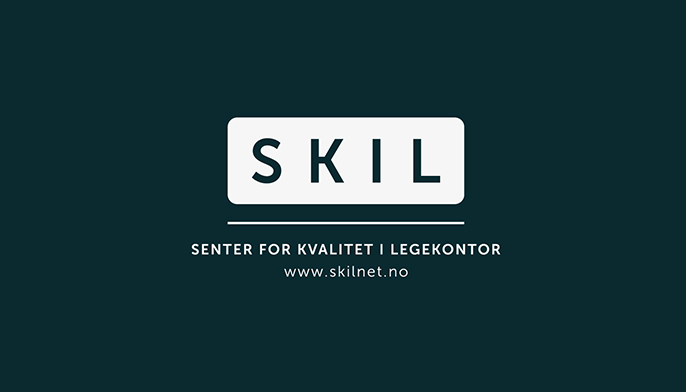 Senter for kvalitet i legekontor - SKIL sin logo