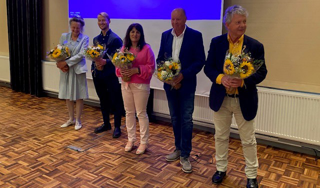 Avgåtte styremedlemmer i Akershus legeforening.