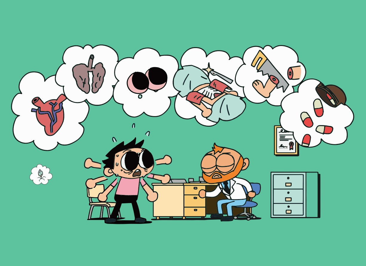 Tegning illustrasjon fra Gjør Kloke Valg kampanjen