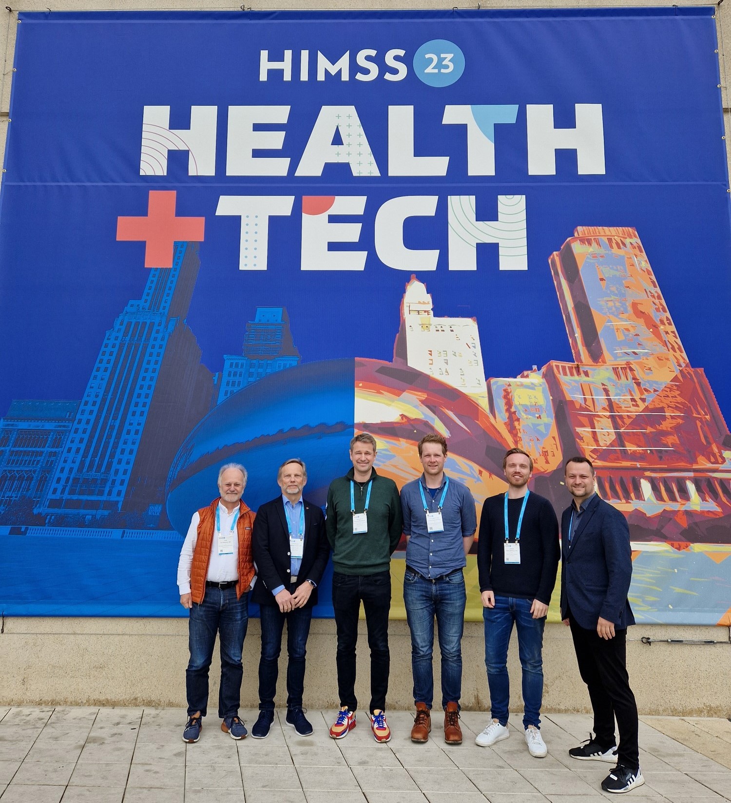 HiMSS23 deltakerne. Foto: Legeforeningen