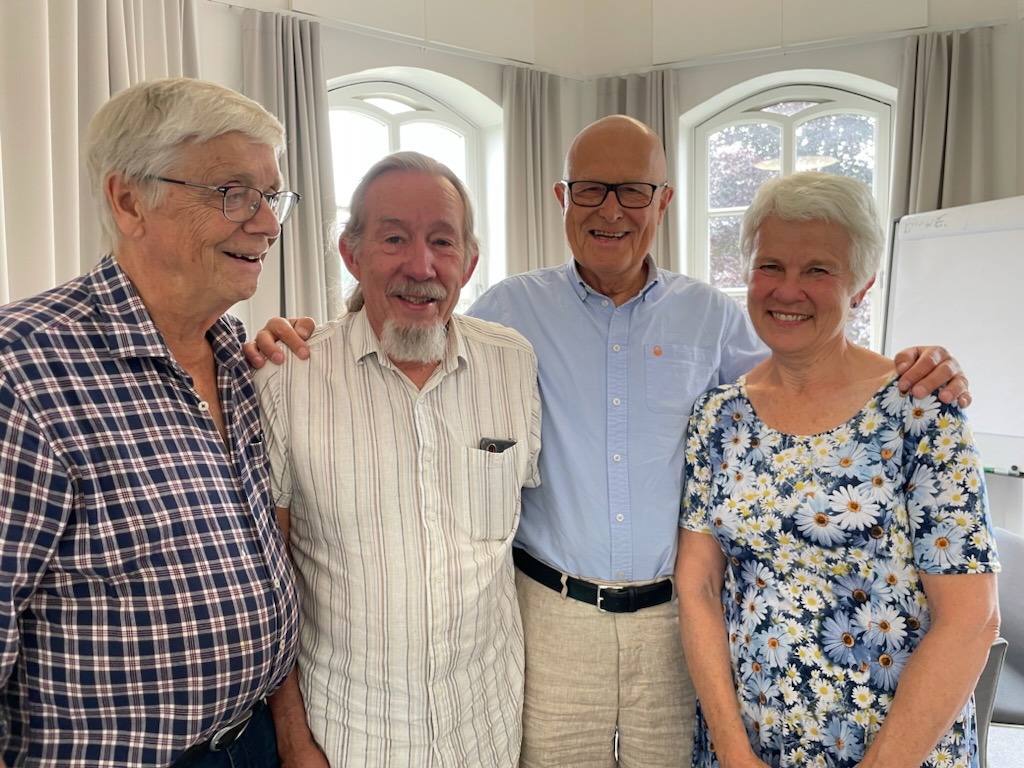 Rune Tore Strøm sammen med kollegaer.