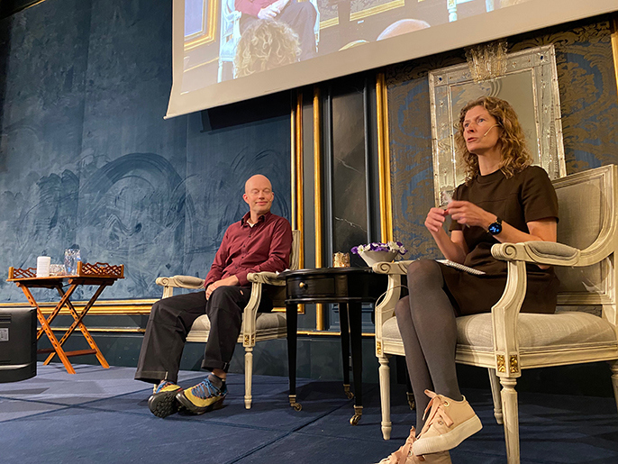 Kristine Størkersen og Håkon Fyhn