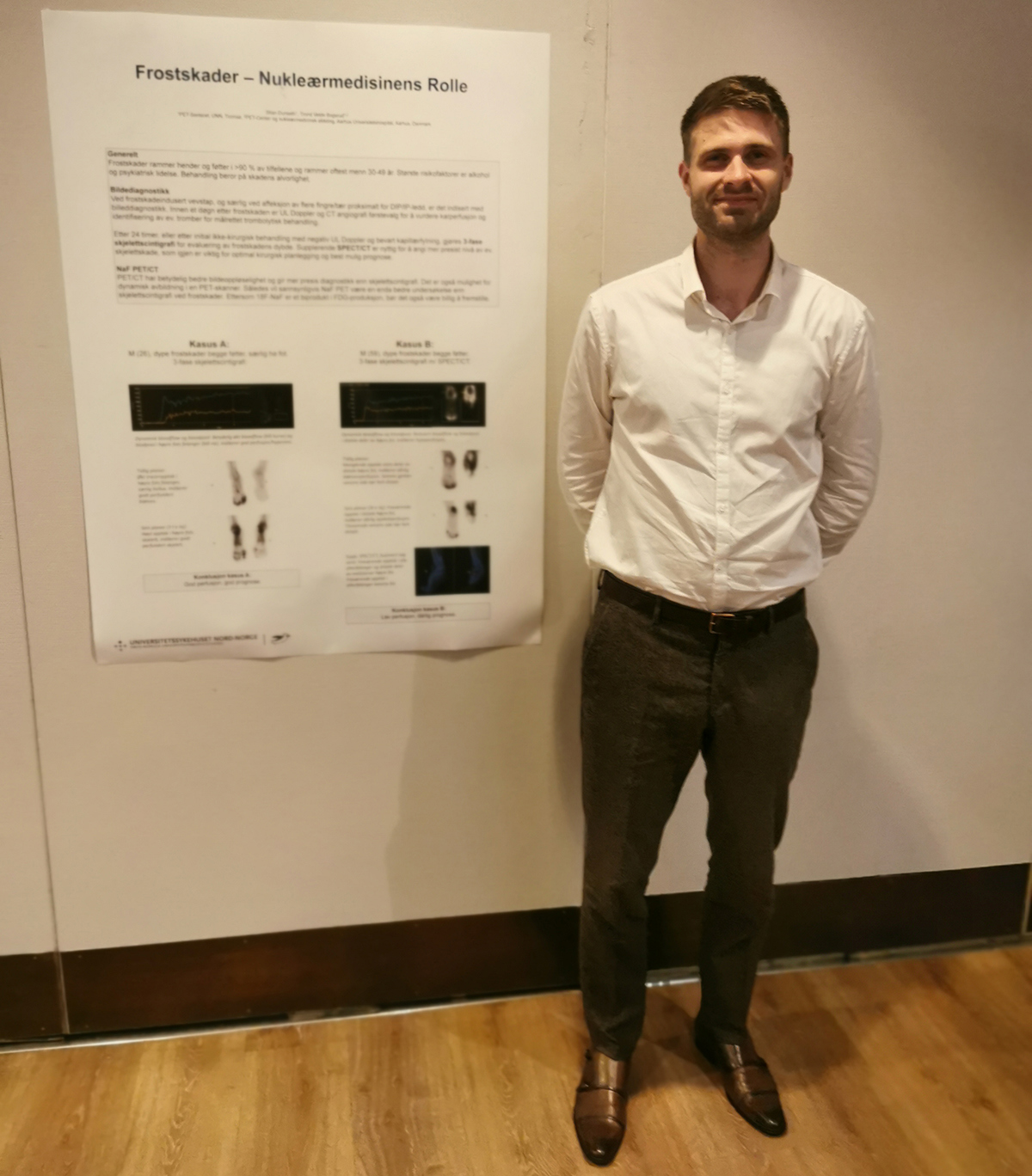 Vinner av beste poster, Stian Dunseth (UNN)