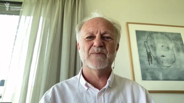 Ivar Halvorsen la frem valgkomiteens innstilling. Skjermdump: Legeforeningen.no