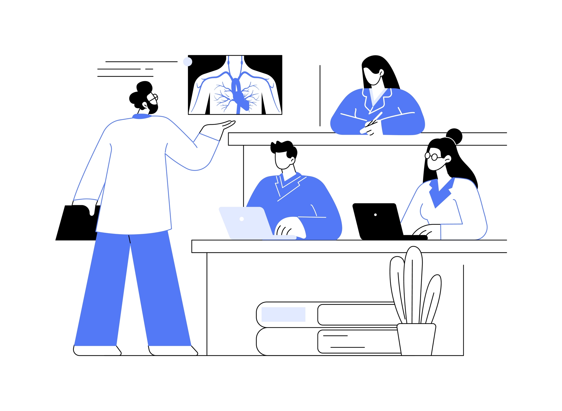 undervisning medisin illustrasjon Colourbox