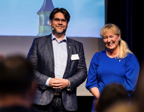 Nils Kristian Klev og Marte Kvittum Tangen