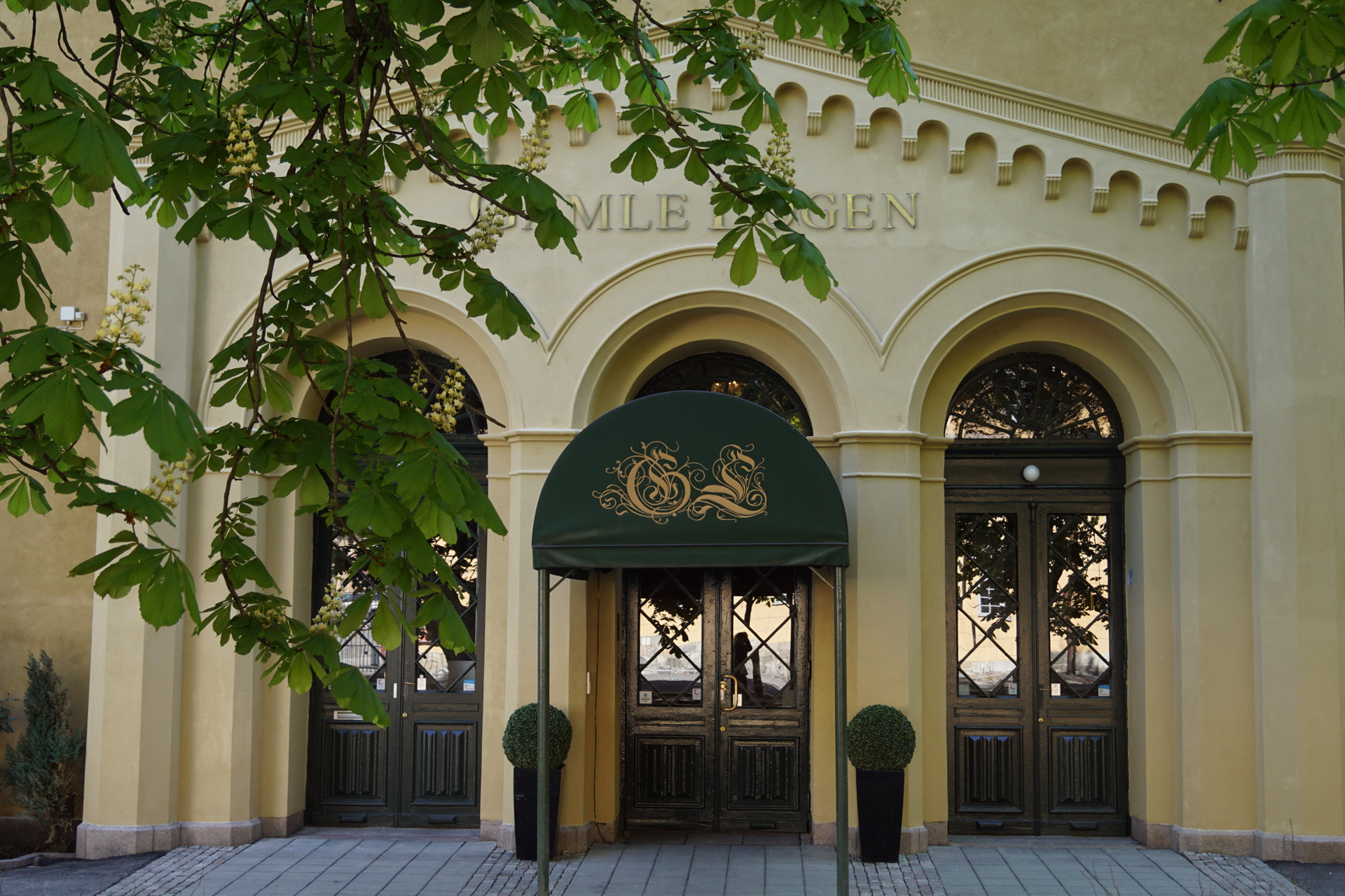 Fasaden til Gamle Logen i Oslo. Foto: Ulf Andersen/Gamle Logen