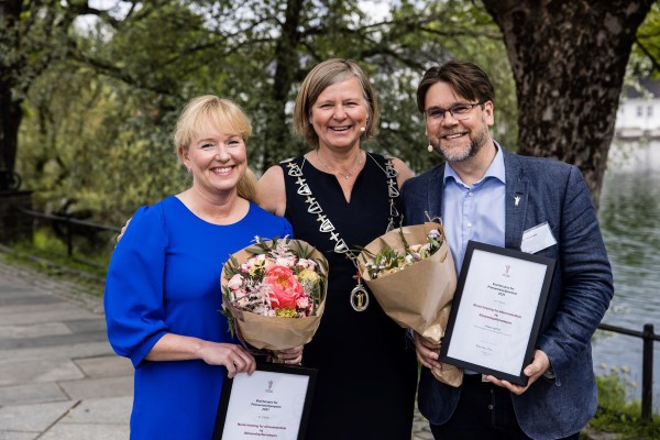 Anne-Karin Rime, Nils Kristian Klev og Marte Kvittum Tangen