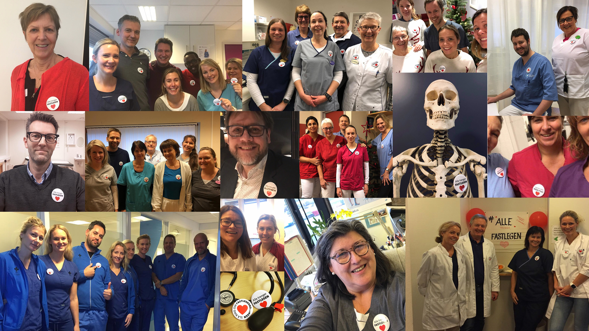 bildekollasje sendt inn av fastleger. foto: privat