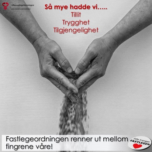 Fastlegeordningen renner ut mellom fingrene våre