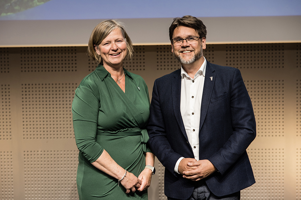Bilde av Anne-Karin Rime og Nils Kristian Klev.